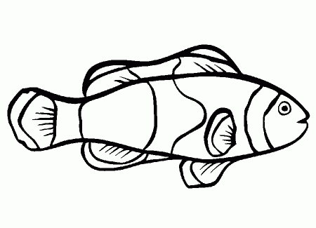 fish coloring page : Printable Coloring Sheet ~ Anbu Coloring Page 