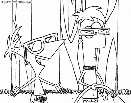 Fanboy And Chum Chum Coloring Pages