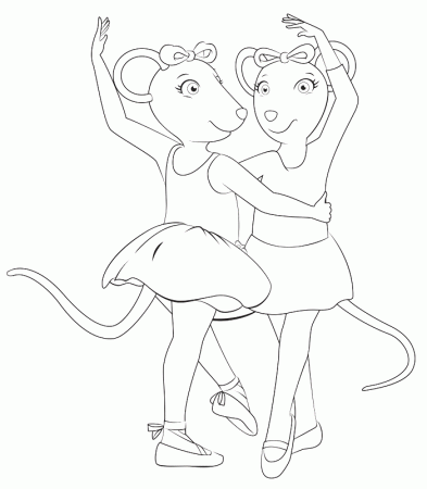 Ballerina Coloring Pages To Print | Coloring Pages For Girls 