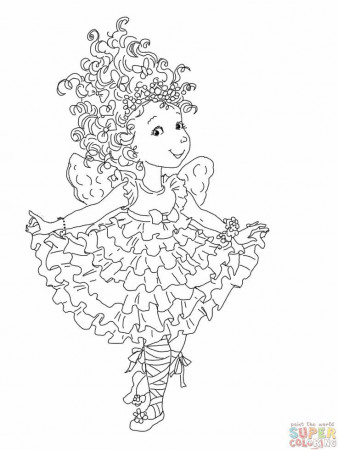 Fancy Nancy | COLORING PAGES FOR KIDS