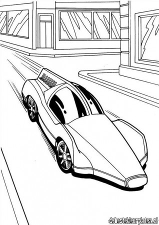 Hotwheels18 - Printable coloring pages