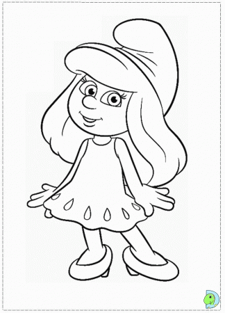 Smurfs Coloring page
