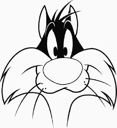 Sylvester The Cat Coloring Pages | Cartoon Coloring Pages | Kids 