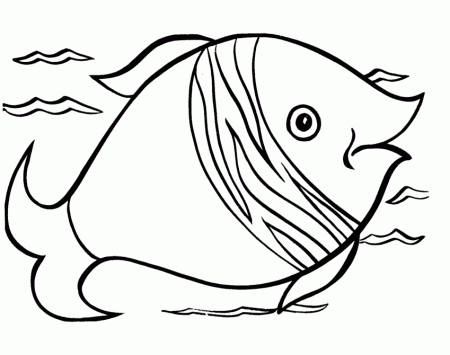 Fish Coloring Pages To Print | Printable Coloring Pages