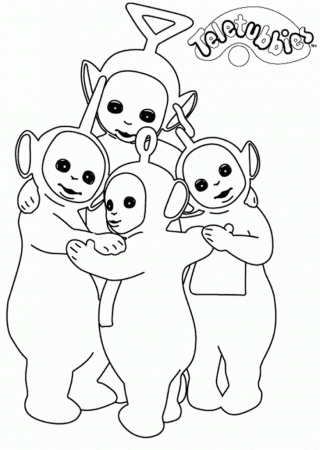 Teletubbies Coloring Pages X