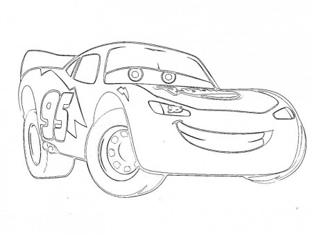 Lightning Mcqueen Coloring Pages Car 2 Coloring Pages Printable 