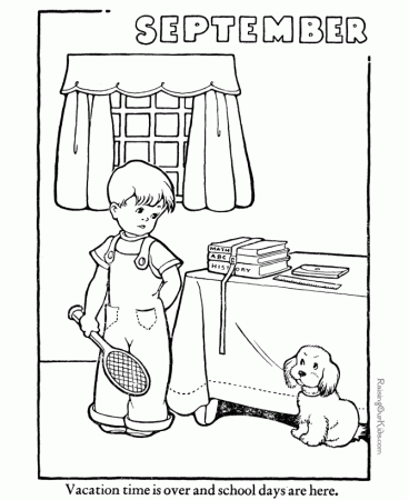 Autumn Coloring Pages For Kids