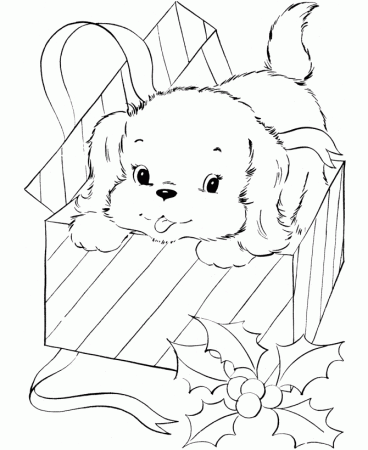 Search Results » Christmas Dog Coloring Pages