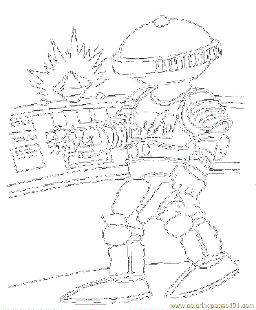 power rangers in space Colouring Pages (page 2)