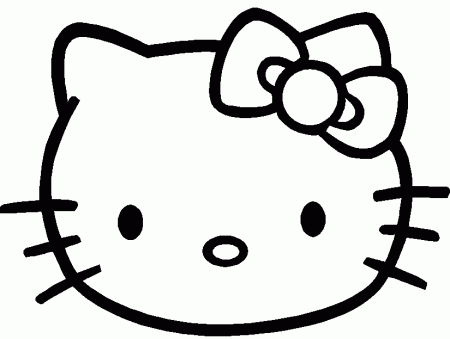 Coloring Pages Of Hello Kitty | Printable Coloring Pages