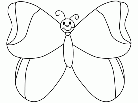 Butterflies 7 Animals Coloring Pages & Coloring Book