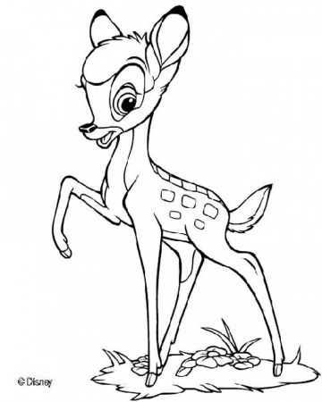 BAMBI coloring pages - Bambi 62