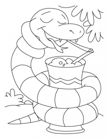 anacondas Colouring Pages (page 3)