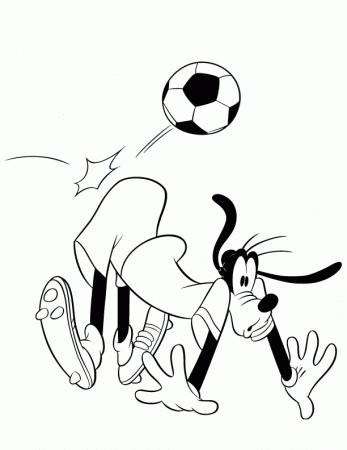 Disney Goofy print coloring pages. 25