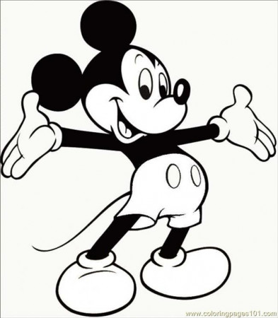 mickey mouse music Colouring Pages (page 3)