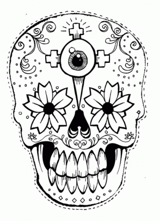 Search Results » Printable Day Of The Dead Masks