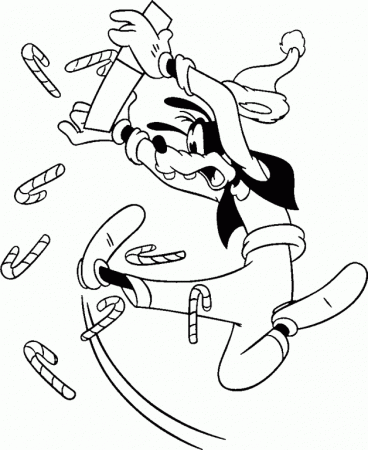 Disney Mickey Mouse Christmas Coloring Pages | Disney Coloring Pages