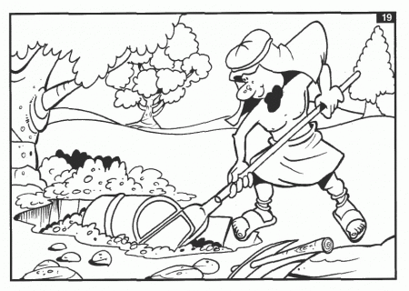 hidden treasure Colouring Pages