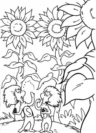 Dr Seuss Coloring Pages for Kids - Free Printable Dr Seuss 