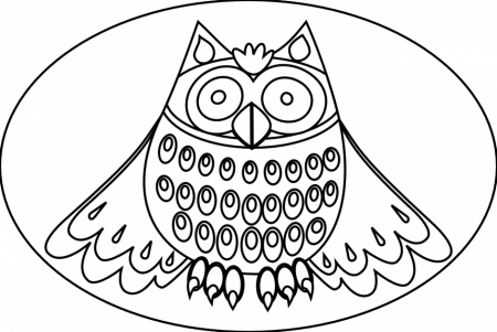 Cartoon Owl Coloring Pages ClipArt Best 84079 Cartoon Owl Coloring 