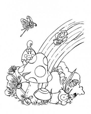 Rainbow Coloring Page Printable Free Coloring Pages For Kids 