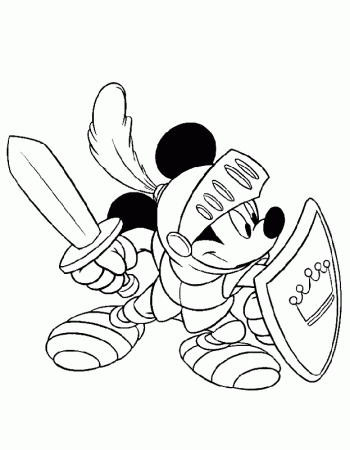 Mickey Mouse Coloring Pages 32 | Free Printable Coloring Pages 