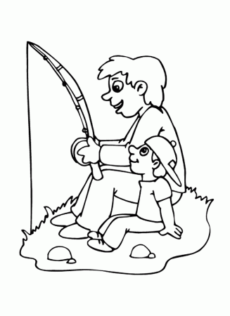 Fathers Day Coloring Pages (20) | Coloring Kids