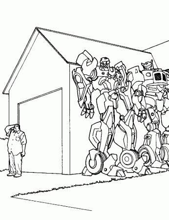 Transformer - 999 Coloring Pages