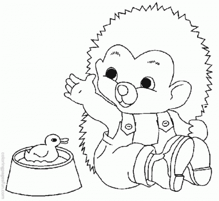 Hedgehogs Coloring Pages 25 | Free Printable Coloring Pages 