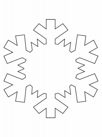 Snowflakes Winter Coloring Pages List