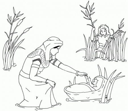 7th Day Remnant Kids Coloring Amp Activity Pages Moses Amp The Red 