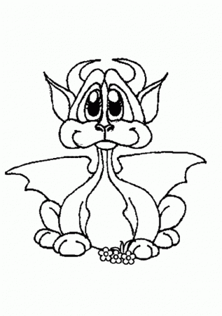 get Cute baby dragon coloring pages | Coloring Pages