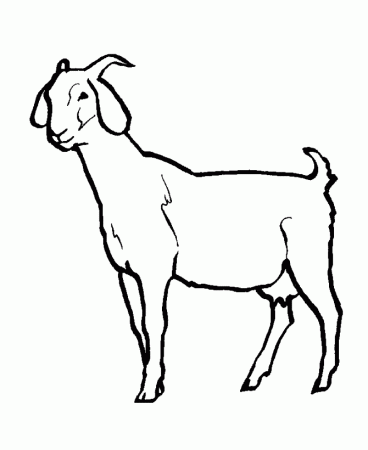 download Goat Coloring Pages for kids | Best Coloring Pages