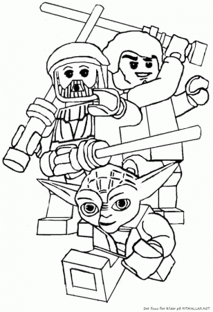 Star Wars Lego Coloring Page For Kids Printable Coloring Sheet 