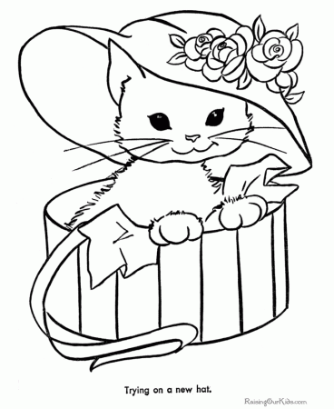 Cats And Dogs Coloring Pages | Printable Coloring Pages