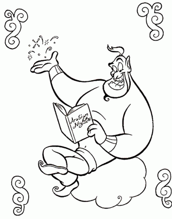 Dog Reading a Book Coloring Page | Kids Coloring Page