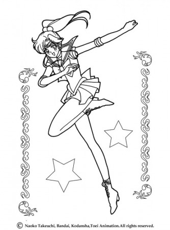 Sailor Scouts Coloring Pages