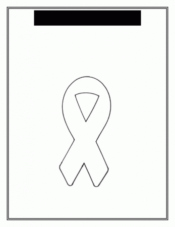 Awareness ribbon Colouring Pages (page 3)