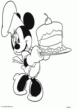Minnie Mouse Coloring Pages | Coloring Pages For Kids