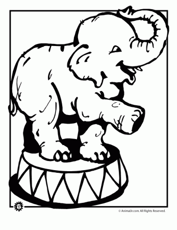 Circus-elephant-coloring-page- 