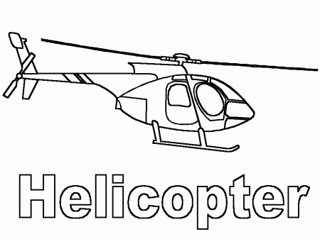 Helicopter Transportation Coloring Pages for kids | Free Coloring 