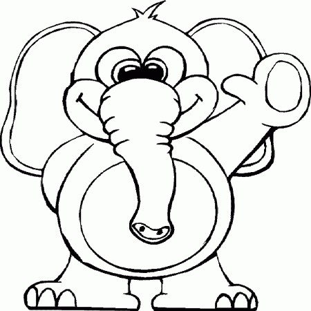 Amazing Coloring Pages: Elephants printable coloring pages