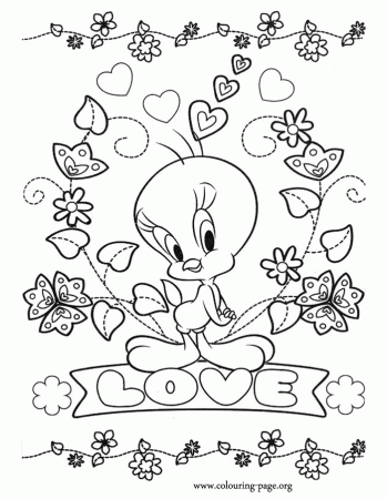 heart shaped box of candy coloring page
