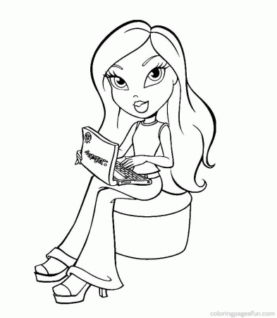 Bratz Coloring Pages 18 | Free Printable Coloring Pages 