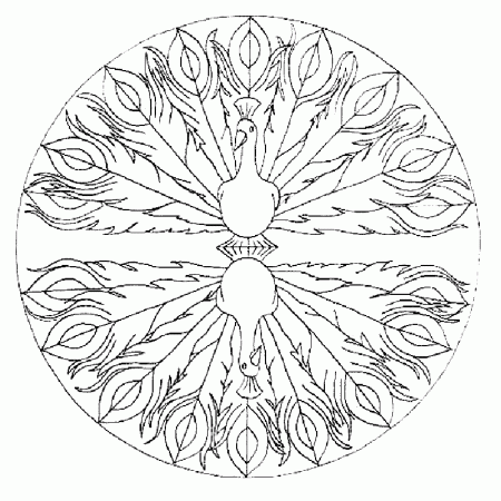 Mandala animal Coloring Pages 20 | Free Printable Coloring Pages 