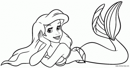 Ariel Coloring Pages - Free Coloring Pages For KidsFree Coloring 