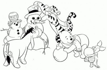 Printable Winter Coloring Pageswinter coloring pages for kids 