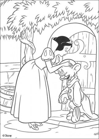 Disney Snow White Coloring Pages