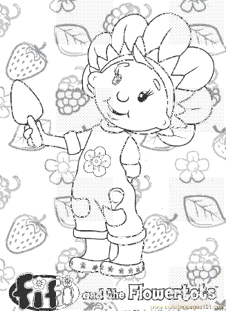 Coloring Pages Fifi 02 (Cartoons > Others) - free printable 