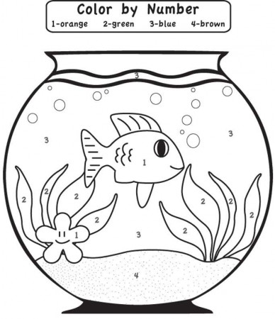 fishbowl coloring by numbers - games the sun | games site flash 